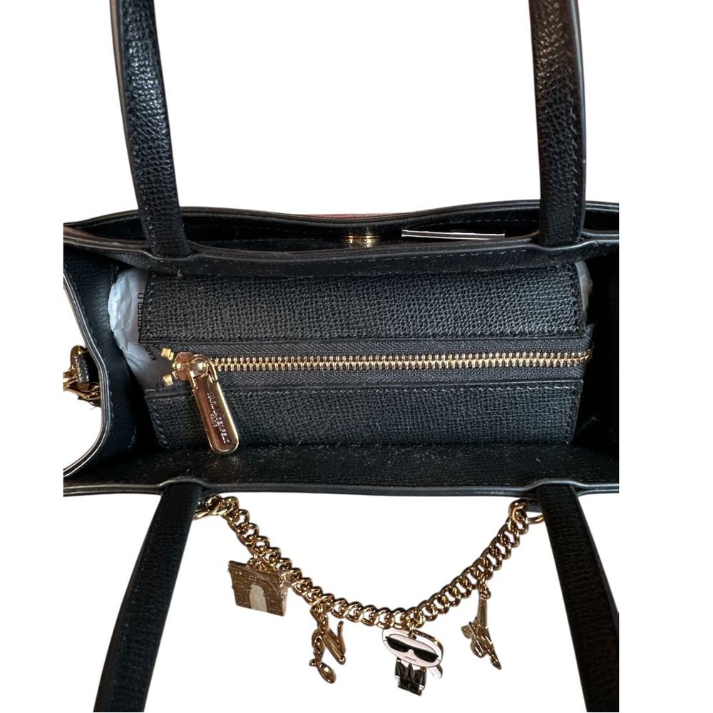 Karl Lagerfeld Maybelle Satchel NWT - Picture 9 of 17